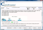 CCNA practice tests with netsim : Testlet type question