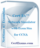Download CertExams CCNA Examsim with Netsim