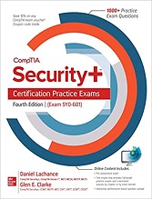 Comptia Security + Practice test books