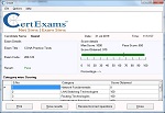 CCNA practice tests with netsim :Grade screen