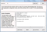 CCNA practice exam Simulator question type