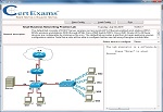 comptia network+ practice tests with labsim simulator console window