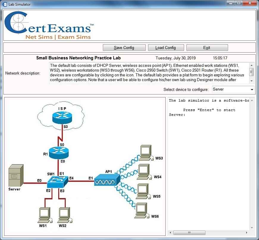 CertEx™ Exam Simulator with LabSim for Network+ N10008 Download